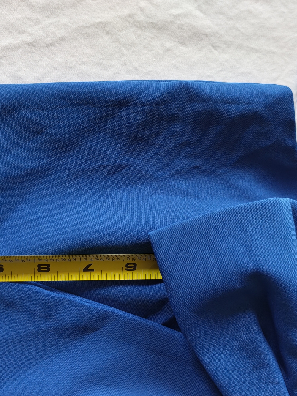 Cloud Ten Women’s Royal Blue Bow Detail Crop Top Size L - Picture 7 of 9